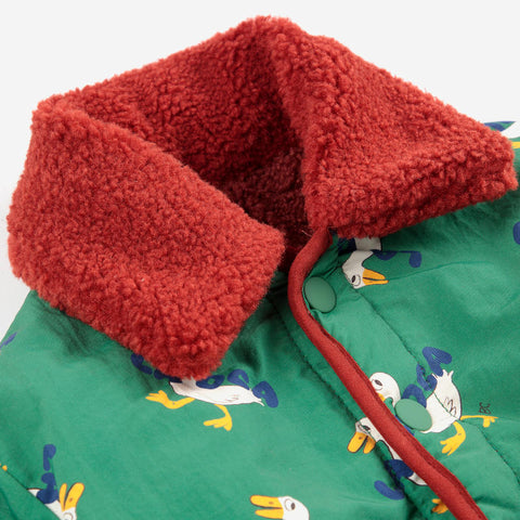 【D2】BOBOCHOSES（ボボショーズ）2025AW La Oca all over reversible sheepskin jacket　リバーシブルジャケット、ブルゾン