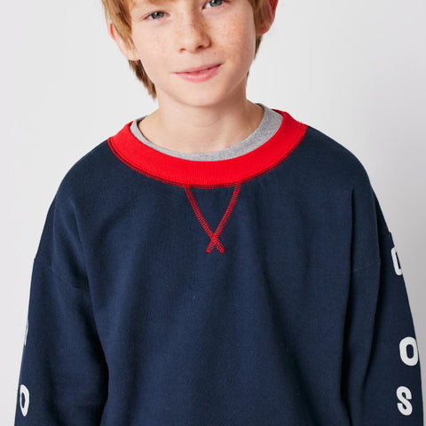 BOBO CHOSES 2024AW Little Tin Soldiers sweatshirt Kids sweatshirt