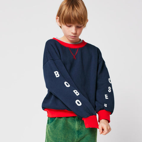 BOBO CHOSES 2024AW Little Tin Soldiers sweatshirt Kids sweatshirt