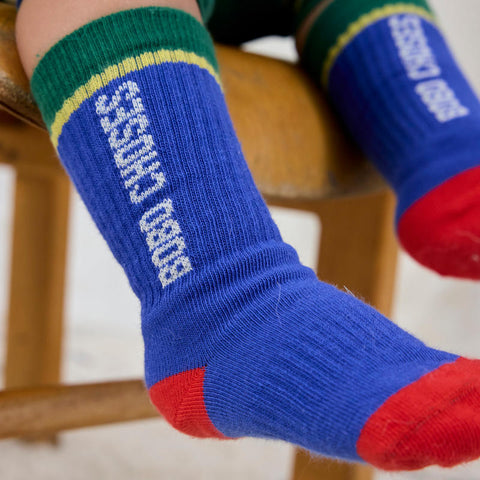 【D2】BOBOCHOSES 2025AW BOBOCHOSES color block long socks ベビーソックス