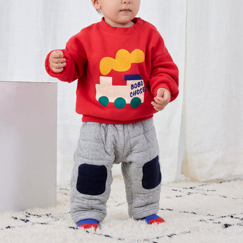 【D2】BOBOCHOSES 2025AW BOBOCHOSES color block long socks ベビーソックス