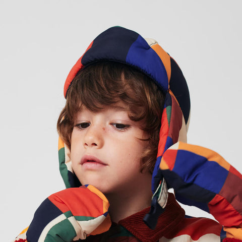 【D2】BOBOCHOSES（ボボショーズ）2025AW Multicolor Tiles chapka　チャプカ、ハット、キッズ帽子