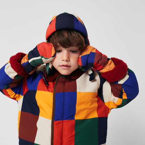 【D2】BOBOCHOSES（ボボショーズ）2025AW Multicolor Tiles chapka　チャプカ、ハット、キッズ帽子