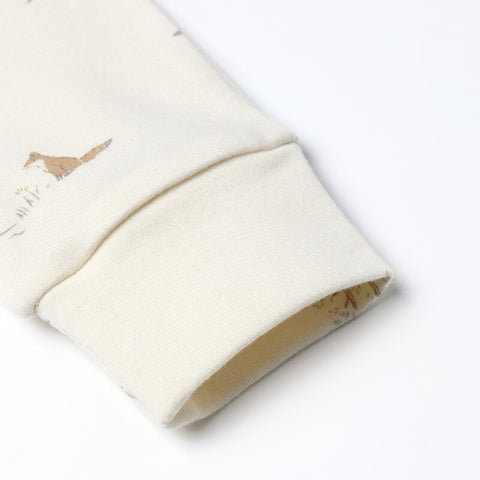 Quincy Mae 2024SS OAKLEY ROMPER natural