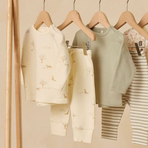 Quincy Mae 2024SS OAKLEY ROMPER natural