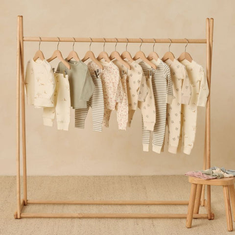 Quincy Mae 2024SS OAKLEY ROMPER natural