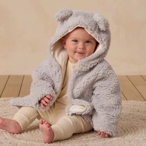 【D3】Quincy Mae（クインシーメイ）2025AW　 BEAR	JACKET  -FROST-  ジャケット