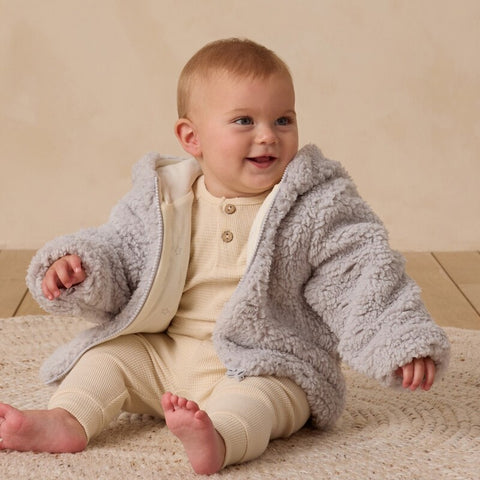 【D3】Quincy Mae（クインシーメイ）2025AW　 BEAR	JACKET  -FROST-  ジャケット