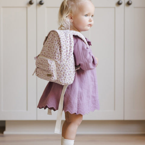 【D2】Quincy Mae（クインシーメイ）2025AW　LONG SLEEVE ISLA DRESS -MULBERRY-  ワンピース