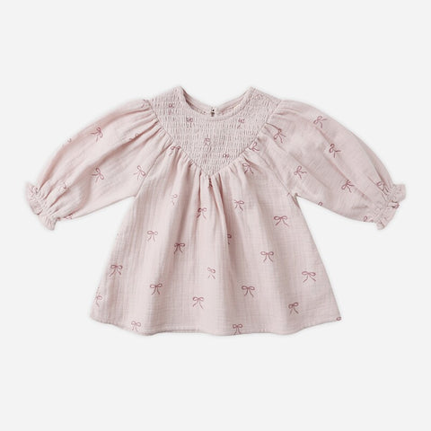 Quincy Mae 2024AW RUFFLE COLLAR BUTTON DRESS