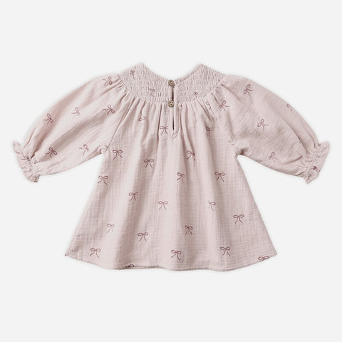 Quincy Mae 2024AW RUFFLE COLLAR BUTTON DRESS