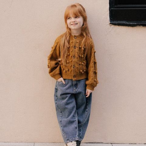 [D2] Rylee &amp; Cru 2024AW ALICE SWEATER HEATHERED SAND Collared sweater