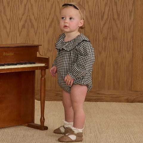 Rylee &amp; Cru 2024AW GWEN ROMPER BLUE FLORAL -INDIGO- Rompers