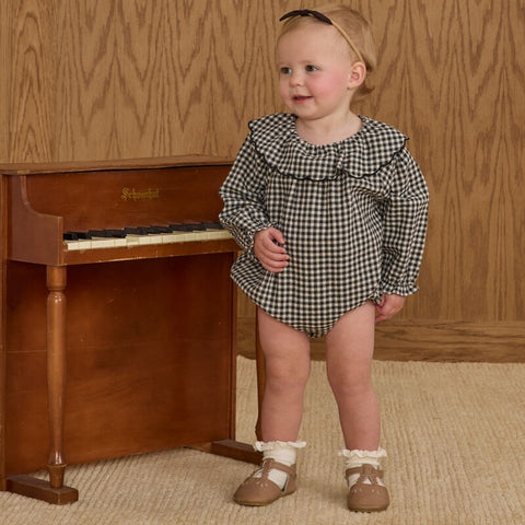 Rylee &amp; Cru 2024AW GWEN ROMPER BLUE FLORAL -INDIGO- Rompers