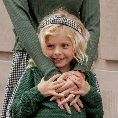 Rylee &amp; Cru 2024AW BABY BOW HEADBAND DISTY -ivory- Headbands, hair accessories