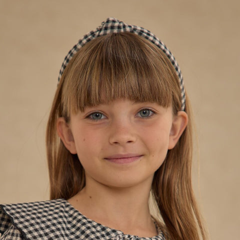 Rylee &amp; Cru 2024AW BABY BOW HEADBAND DISTY -ivory- Headbands, hair accessories