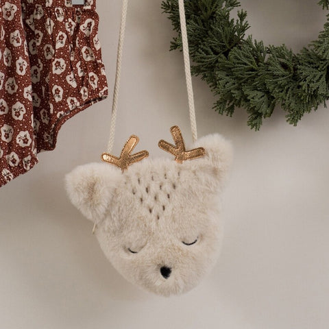 【D3】Rylee & Cru （ライリーアンドクルー）2025AW　Deer Purse  -Oat- 　バンビポシェット