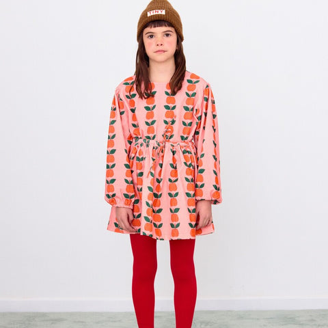 【D2】TINYCOTTONS / タイニーコットンズ2025AW    Apples Blouse キッズりんご柄ブラウス