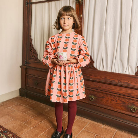 【D2】TINYCOTTONS / タイニーコットンズ2025AW    Apples Blouse キッズりんご柄ブラウス