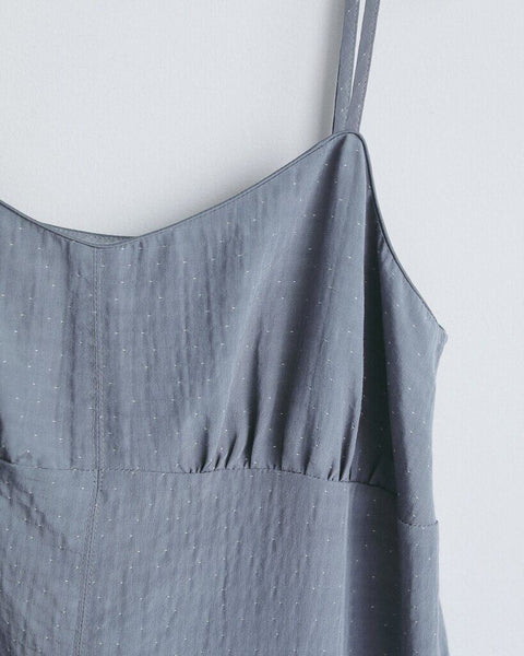 【4月下旬入荷次第お届けのご予約】anuke（アンヌーク） Dot jacquard Camisole Tops 62710411.