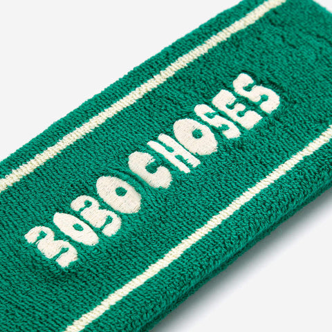 【drop2】BOBOCHOSES（ボボショーズ）2026SS Bobo Choses green terry headband　ヘッドバンド