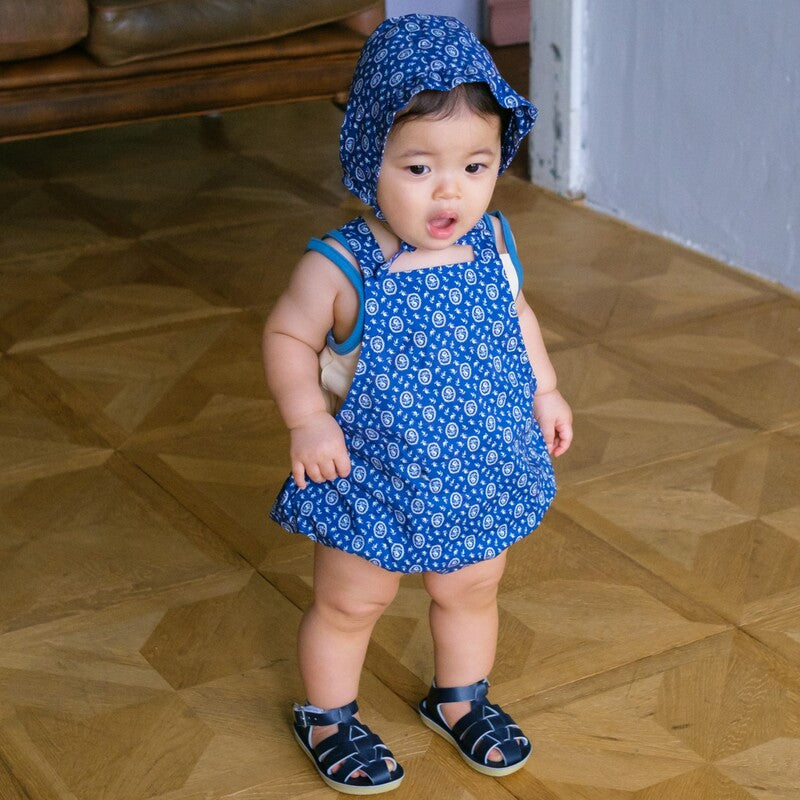 drop3】&pal（アンドパル）2026SS floral pattern salopette rompers
