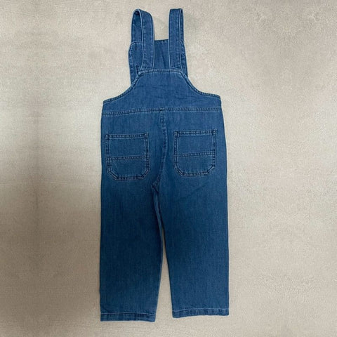 【drop1】&pal（アンドパル）2026SS　denim salopette  blue　デニムサロペット　ブルー
