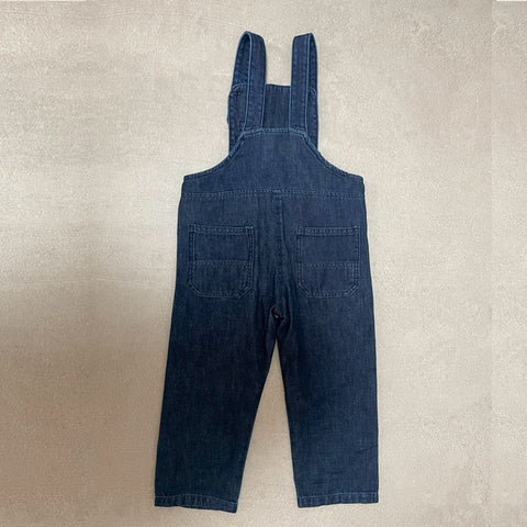 【drop1】&pal（アンドパル）2026SS　denim salopette  navy　デニムサロペット　ネイビー