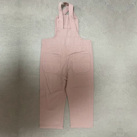 【drop1】&pal（アンドパル）2026SS　denim salopette  pink　デニムサロペット　ピンク