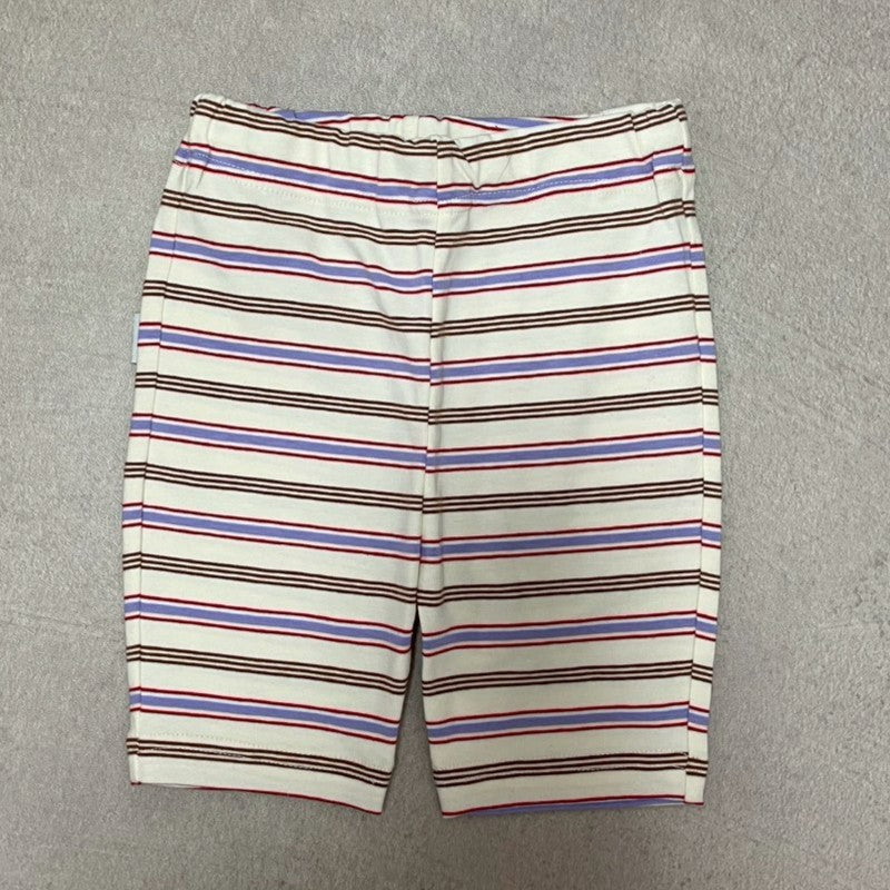 drop1】&pal（アンドパル）2026SS Border Pattern Biker Shorts cream