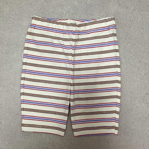 【drop1】&pal（アンドパル）2026SS　Border Pattern Biker Shorts  cream　ボーダー柄バイカーショーツ　クリーム