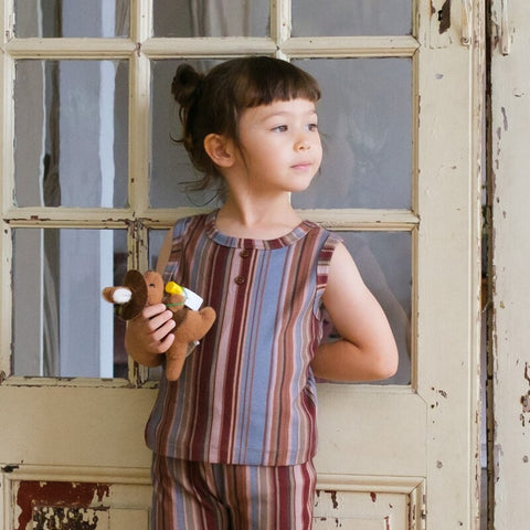 [Reservations for delivery in October] &amp;pal 2024AW moon pattern salo pett Moon flare overalls navy