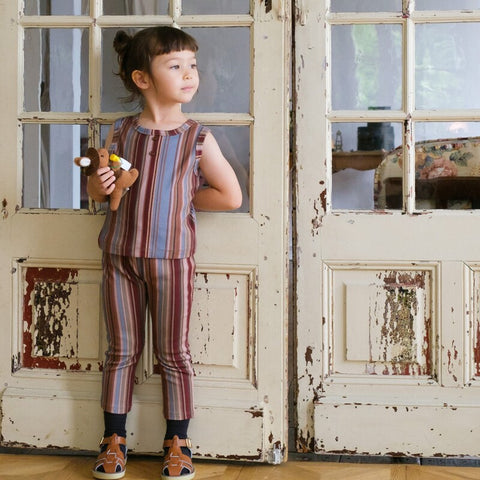 [Reservations for delivery in October] &amp;pal 2024AW moon pattern salo pett Moon flare overalls navy