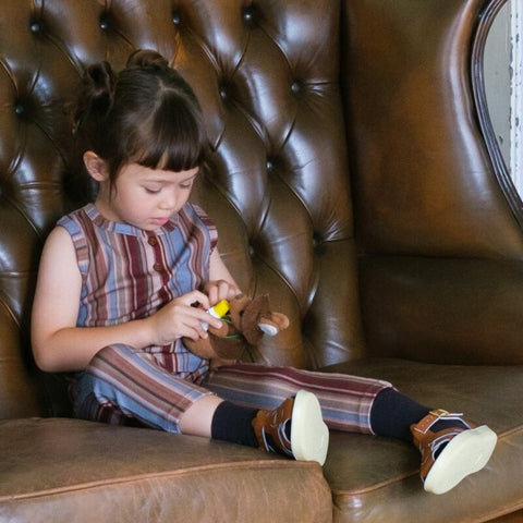 [Reservations for delivery in October] &amp;pal 2024AW moon pattern salo pett Moon flare overalls navy