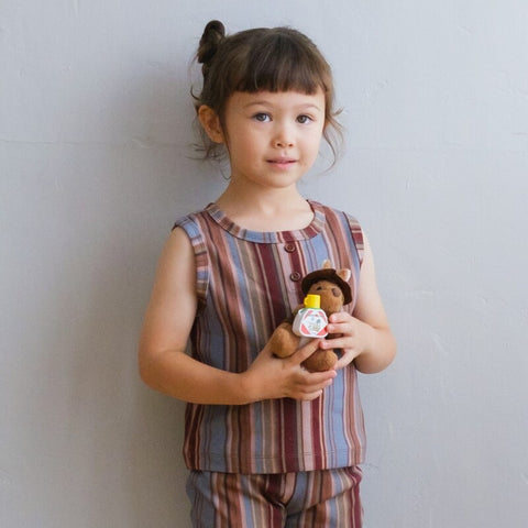 [Reservations for delivery in October] &amp;pal 2024AW moon pattern salo pett Moon flare overalls navy