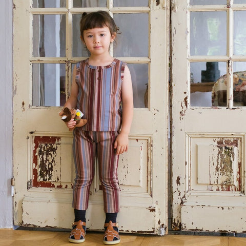 [Reservations for delivery in October] &amp;pal 2024AW moon pattern salo pett Moon flare overalls navy