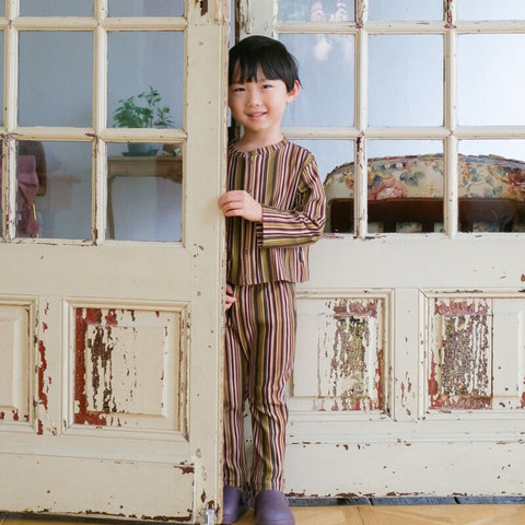 [Reservations for delivery in October] &amp;pal 2024AW moon pattern salo pett Moon flare overalls navy