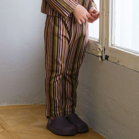 [Reservations for delivery in October] &amp;pal 2024AW moon pattern salo pett Moon flare overalls navy