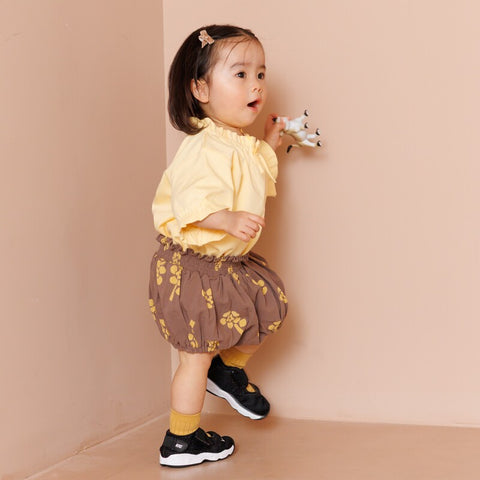 【drop3】&pal（アンドパル）2026SS　retro color puff sleeve T-shirt  cream　パフTシャツ　クリーム