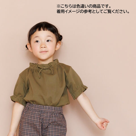 【drop3】&pal（アンドパル）2026SS　retro color puff sleeve T-shirt  cream　パフTシャツ　クリーム