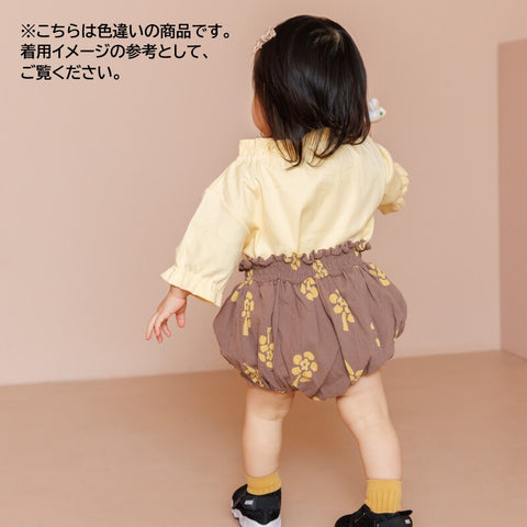 　【drop3】&pal（アンドパル）2026SS　retro color puff sleeve T-shirt  navy　パフTシャツ　ネイビー