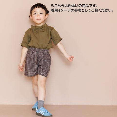 　【drop3】&pal（アンドパル）2026SS　retro color puff sleeve T-shirt  navy　パフTシャツ　ネイビー