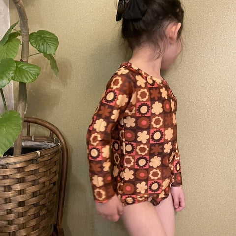 [Reservations for delivery in October] &amp;pal 2024AW moon pattern salo pett Moon Bloomer Salopette Navy