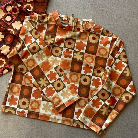 [Reservations for delivery in October] &amp;pal 2024AW moon pattern salo pett Moon Bloomer Salopette Navy