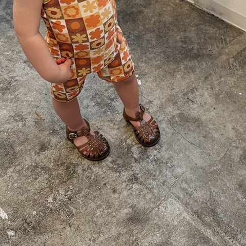 [Reservations for delivery in October] &amp;pal 2024AW moon pattern salo pett Moon Bloomer Salopette Navy