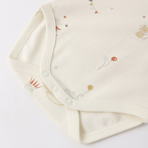 【D2】Quincy Mae（クインシーメイ）2026SS　SHORT SLEEVE BODYSUIT PACK  -CARNIVAL, HONEY STRIPE-  ショートスリーブボディスーツパック