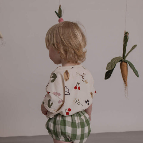 Misha&amp;Puff 2024AW Paloma Onesie -Rose Gold- Long Sleeve Romper