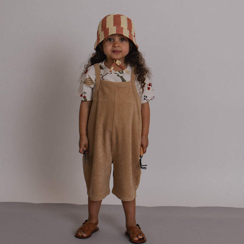 Misha&amp;Puff 2024AW Paloma Onesie -Rose Gold- Long Sleeve Romper