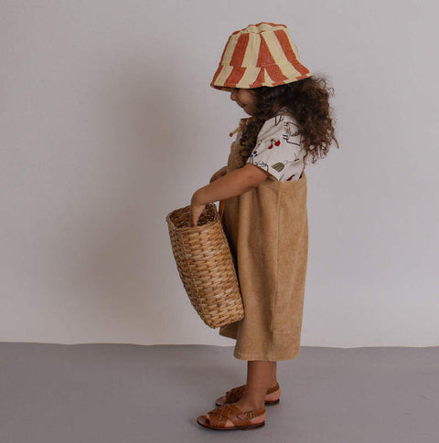 Misha&amp;Puff 2024AW Paloma Onesie -Rose Gold- Long Sleeve Romper