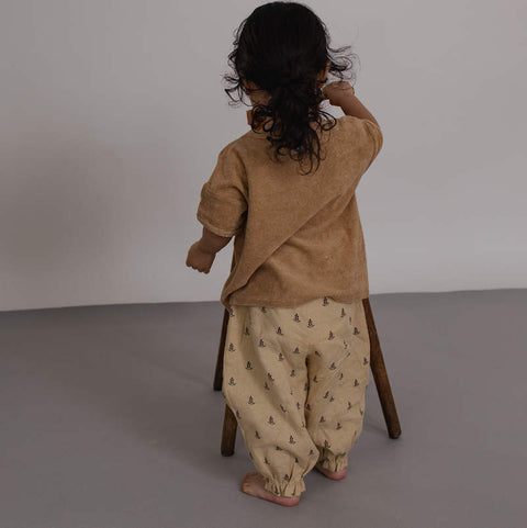 Misha&amp;Puff 2024AW Paloma Onesie -Rose Gold- Long Sleeve Romper